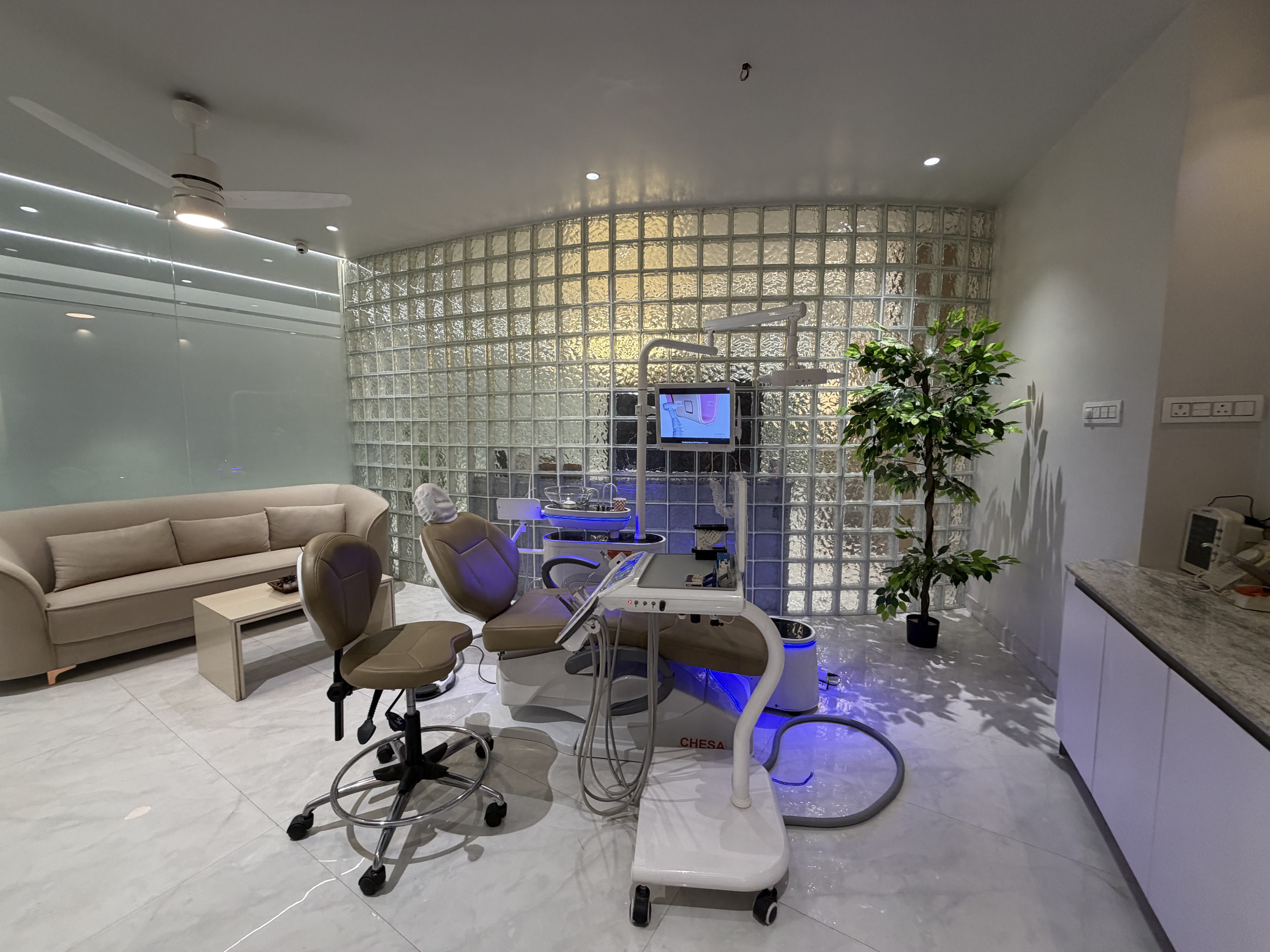 Modern dental treatment room